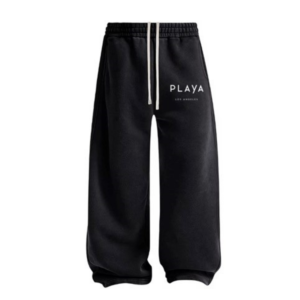 PLAYA Wide Leg Sweatpants - Black
